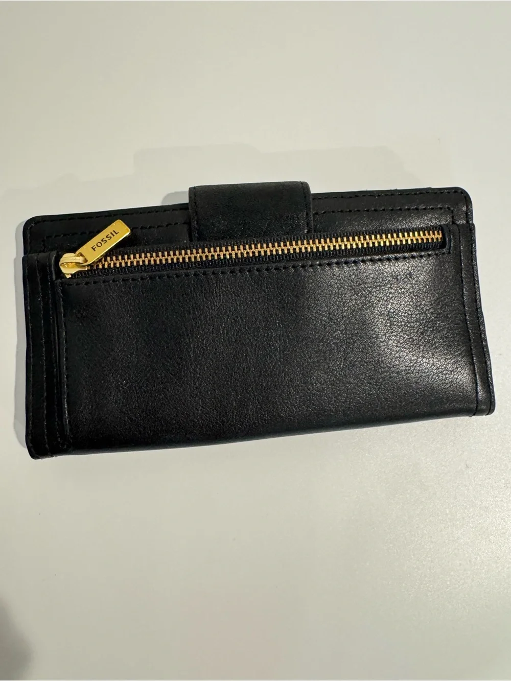Fossil Black Leather RFID Women's Wallet